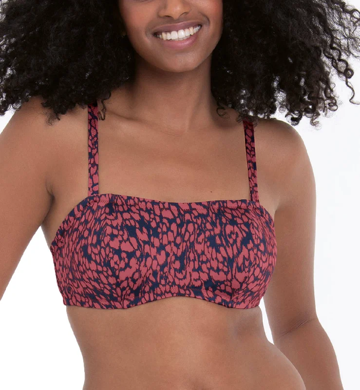 Anita Marble Beach Bella Underwire Bikini Top (8789-1) - Rosewood