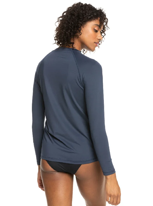 Essentials Long Sleeve Rashguard - Mood Indigo