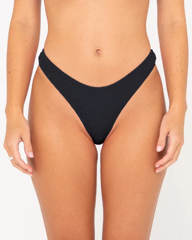 Sandalwood Textured Brazilian Bikini Bottom