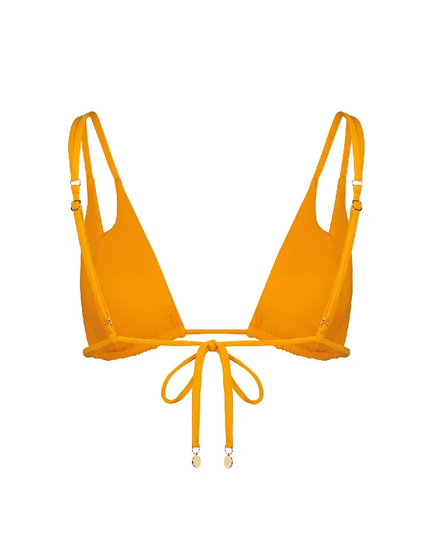 Starr Triangle Swimwear Top | Orange