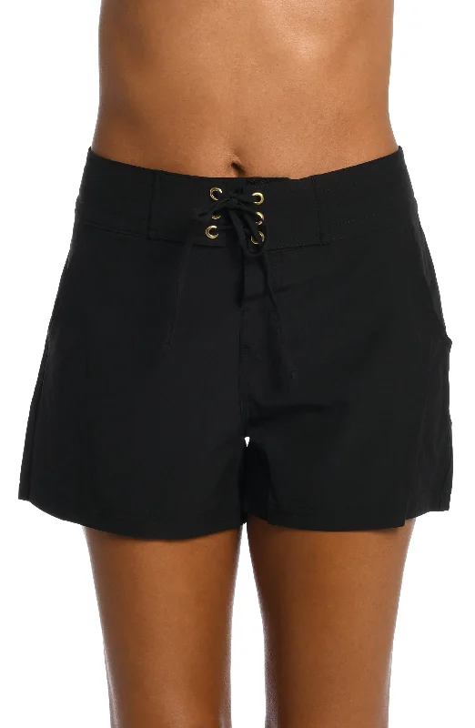 All Aboard 3"" Inseam Board Short - Black