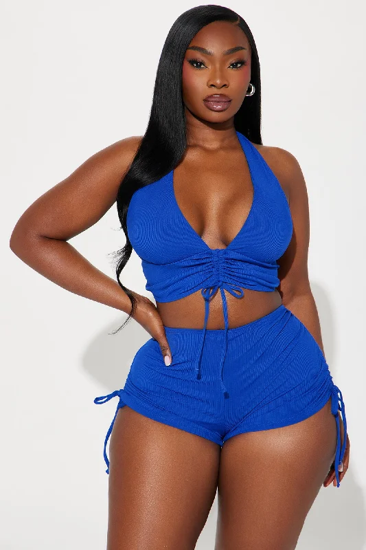 Andi 2 Piece Boyshort Bikini - Royal