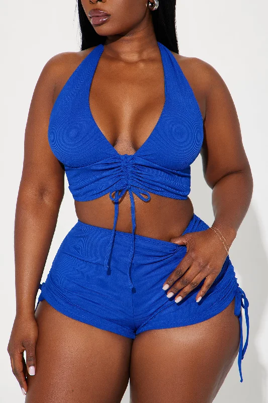 Andi 2 Piece Boyshort Bikini - Royal