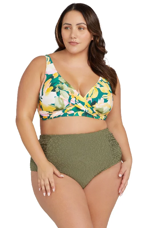 Jungle Chi Botticelli High Waist Swim Pant - Final Sale