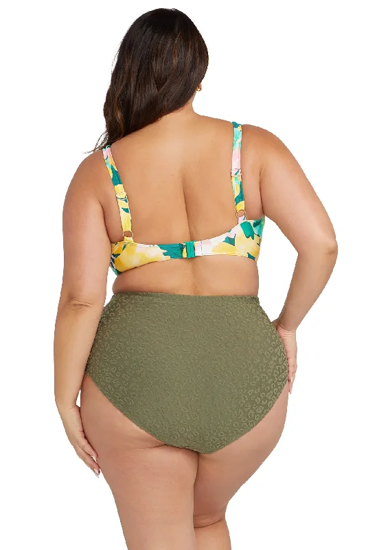 Jungle Chi Botticelli High Waist Swim Pant - Final Sale