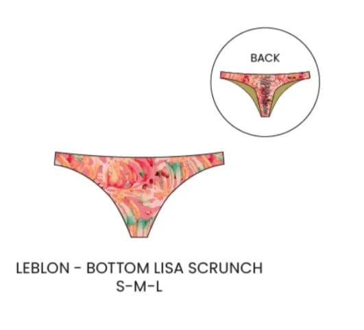 Lisa Bikini Bottom With Scrunch