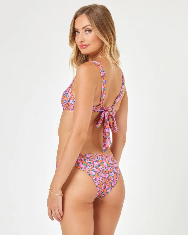 Printed Camacho Bikini Bottom - Positively Poppies