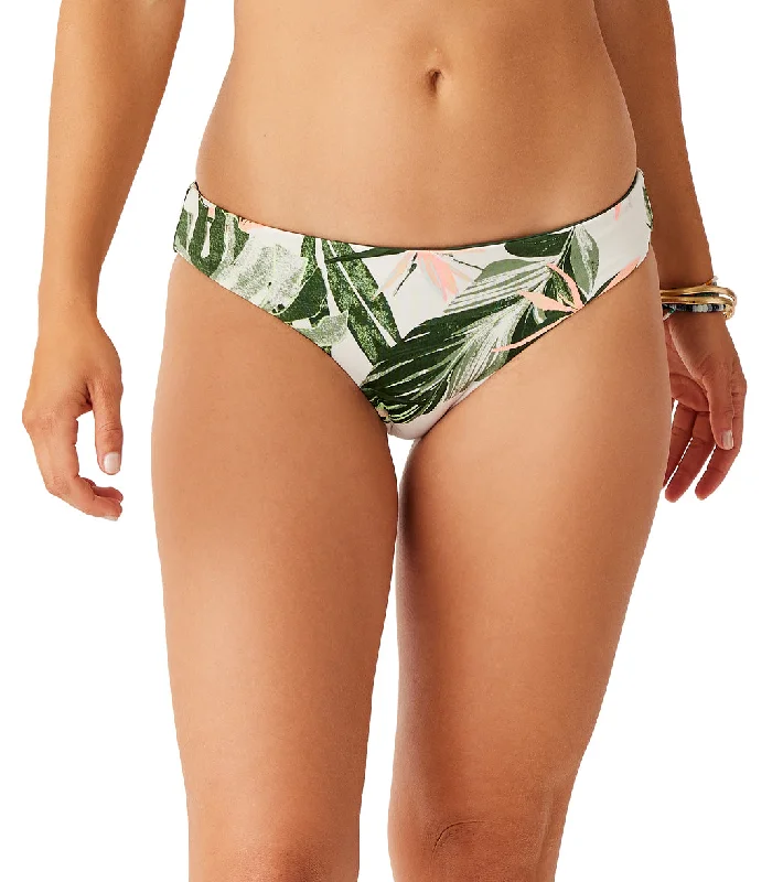 Carve Designs Sanitas Reversible Bikini Bottom Tropical/Cilantro