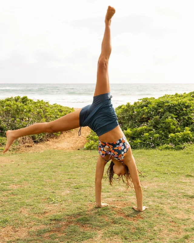 Coastal Ruched Swim Skirt