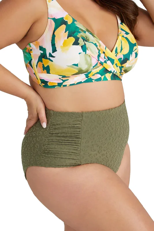 Jungle Chi Botticelli High Waist Swim Bottom