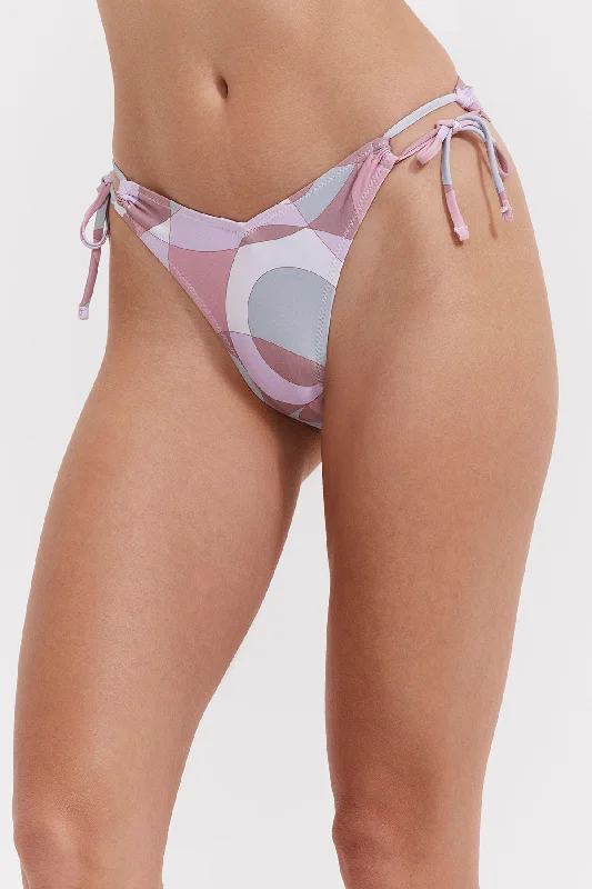 RETRO VIBES SIDE TIE BIKINI BOTTOM