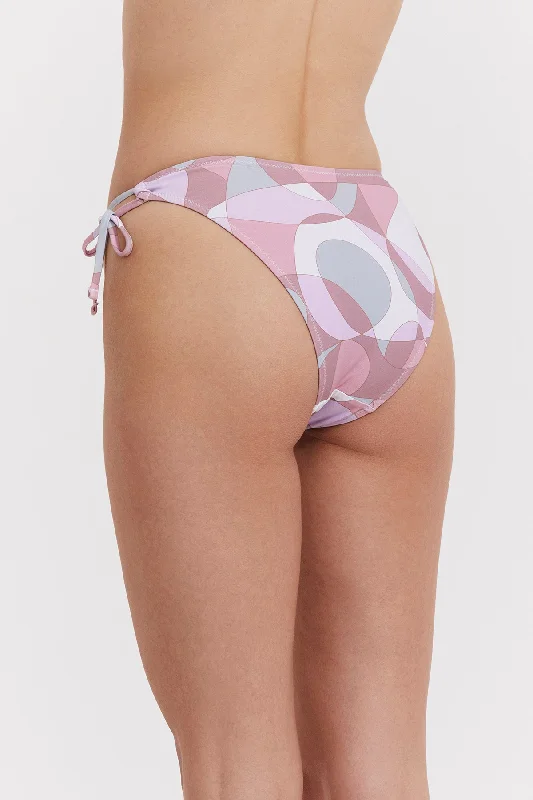 RETRO VIBES SIDE TIE BIKINI BOTTOM