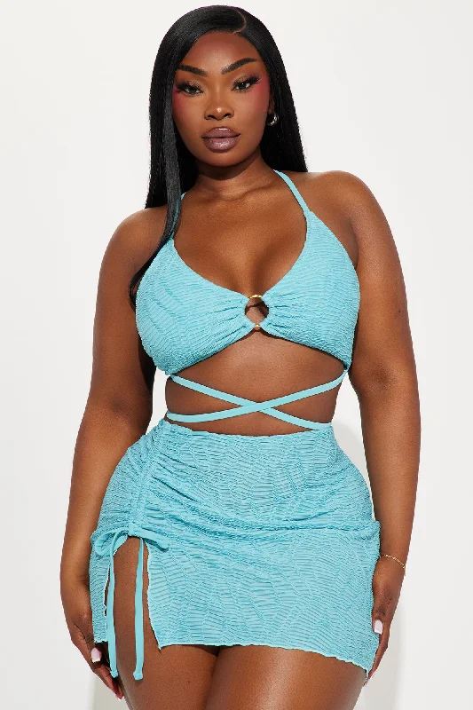 Hanna 3 Piece Bikini Set - Blue