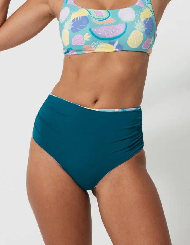 High Waist Tropicana Bikini Bottoms