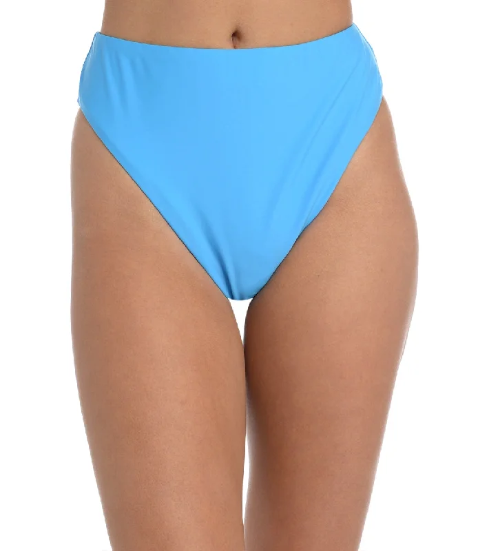 Hobie Women's Solids High Waist Bikini Bottom