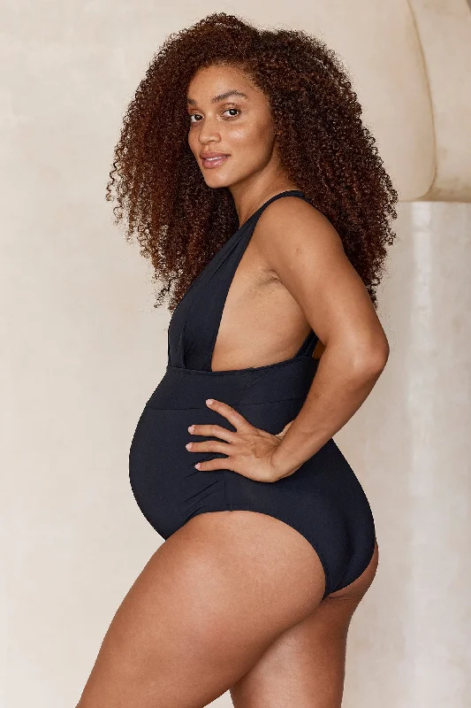 Maternity Aruba One Piece - Black