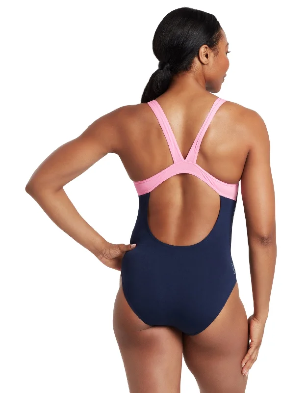 Metaburst Speedback Swimsuit - Navy/Multi