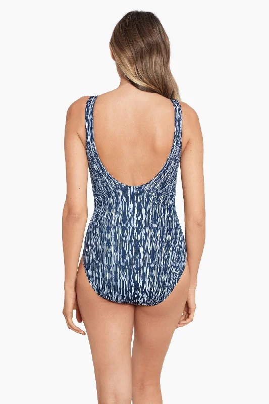 Silver Shores Criss Cross Escape One Piece Swimsuit