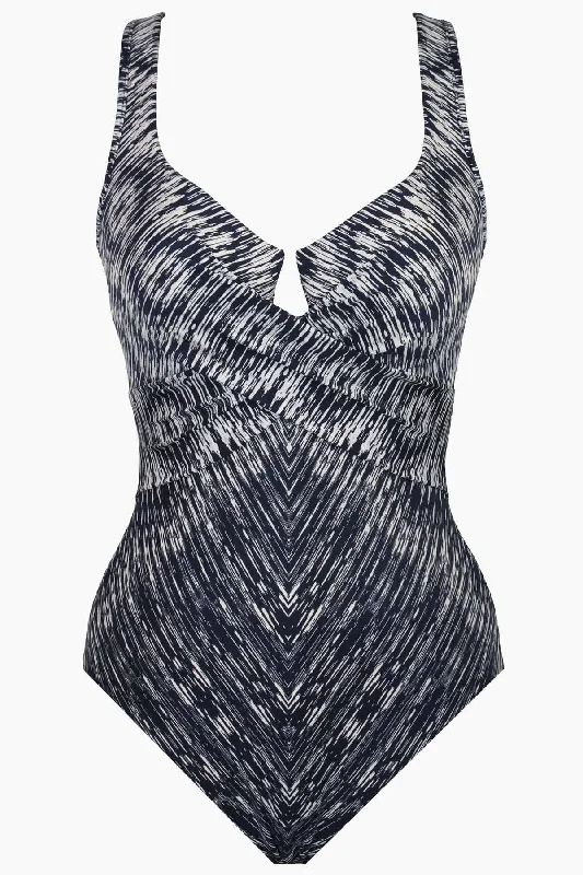 Silver Shores Criss Cross Escape One Piece Swimsuit