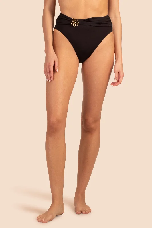 MONACO SOLIDS HIGH WAIST SWIM BOTTOM