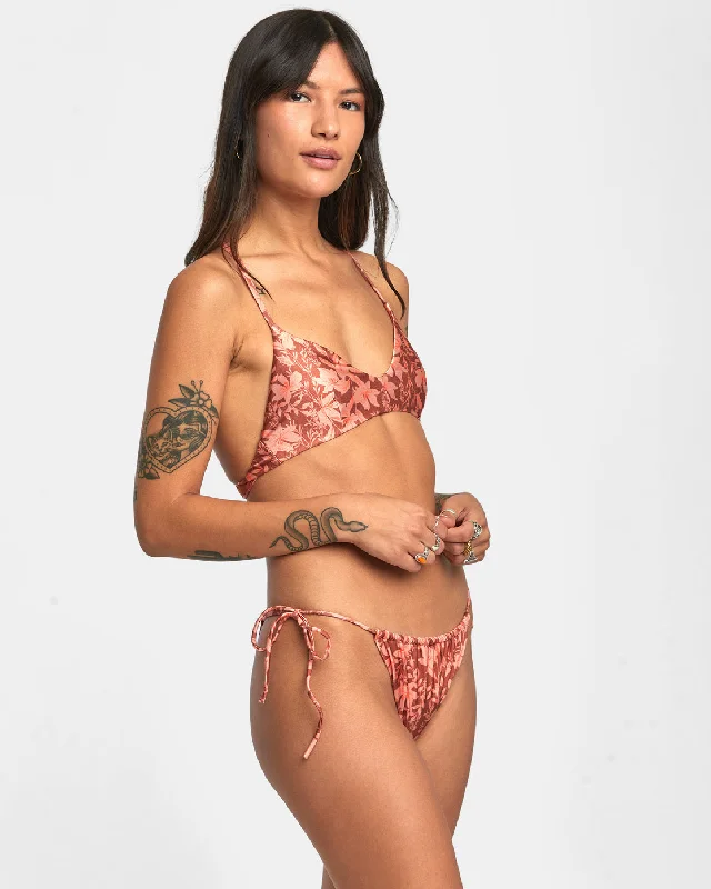 Oasis Tie Skimpy Bikini Bottoms - Sandlewood