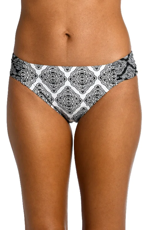 Oasis Tile Side Shirred Hipster Bottom - FINAL SALE