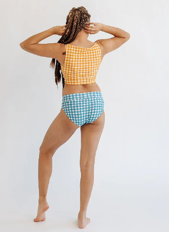 Ocean Gingham Classic Bottom