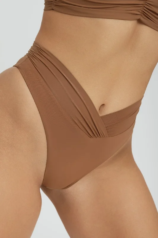 Pico High Waist Bottom - Brown Sugar