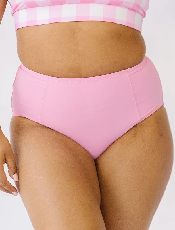 Pink High-Waist Bottoms