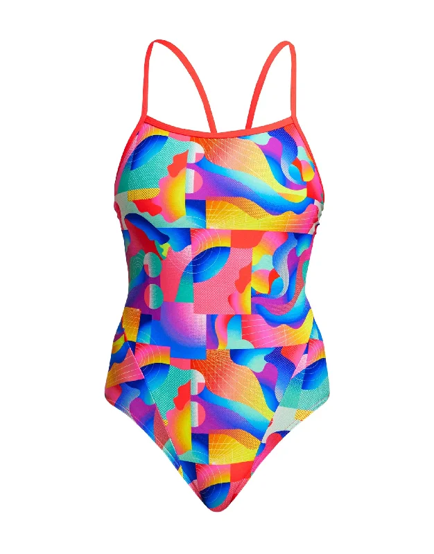 Radar Rage Single Strap Swimsuit