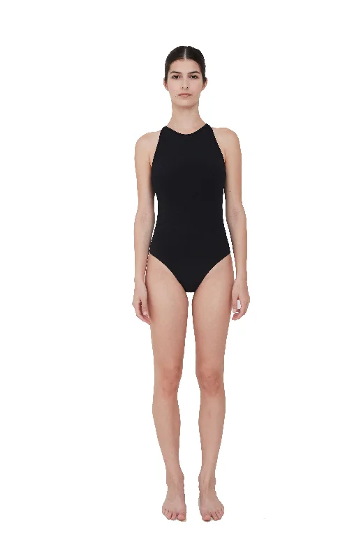 SCOOP ONE PIECE - BLACK