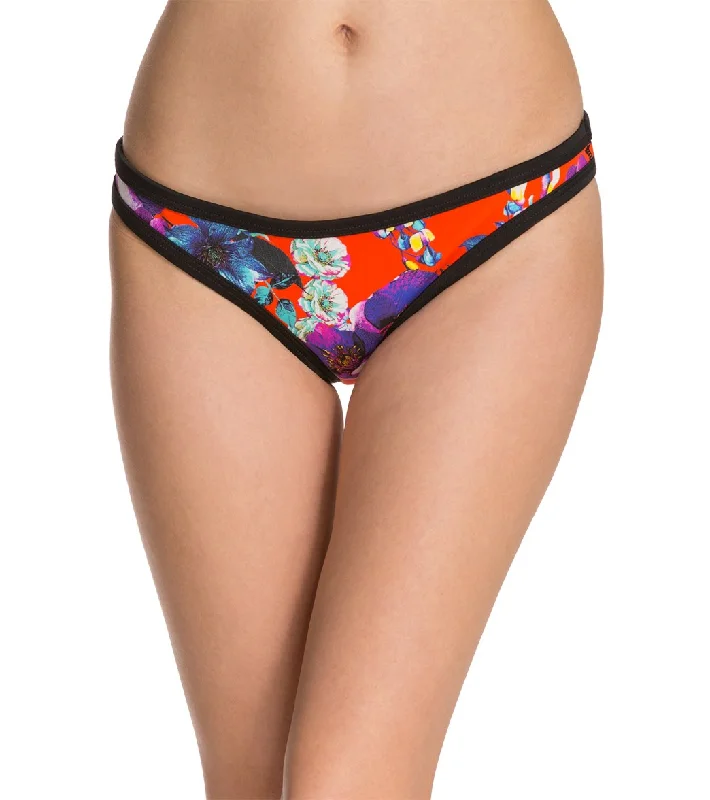 Seafolly Field Trip Scuba Hipster Bikini Bottom Tangelo