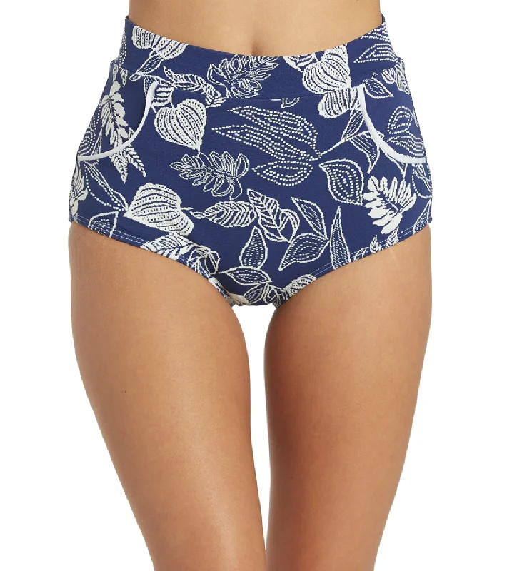 Seea Women's Georgia High Waist Bikini Bottom Gaia