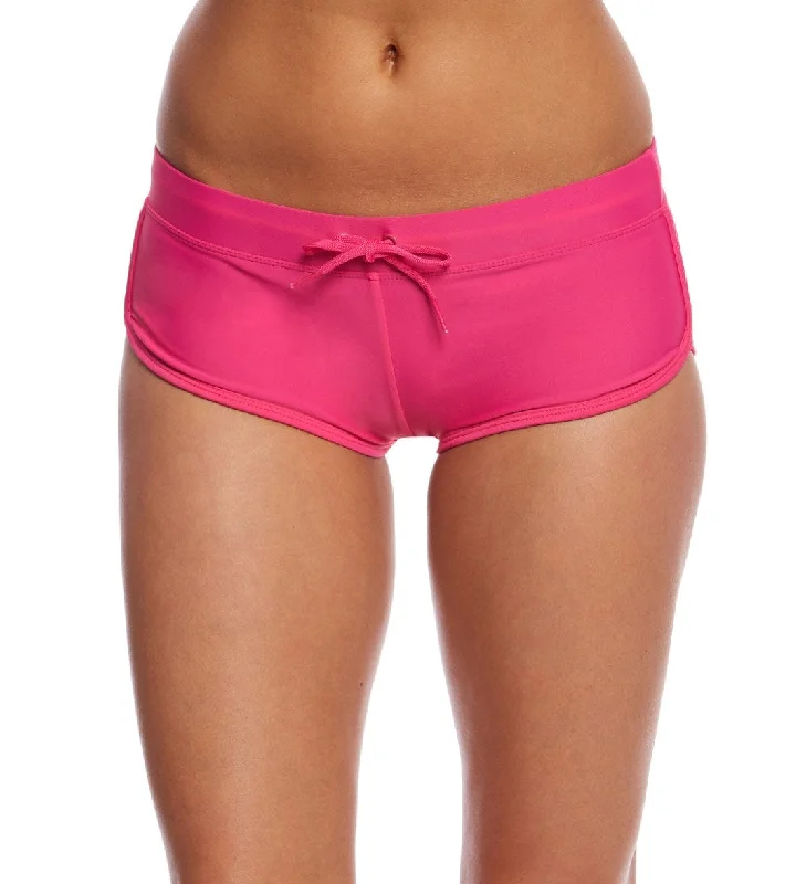 Sporti Active Cheeky Boyshort Swim Bottom Pink