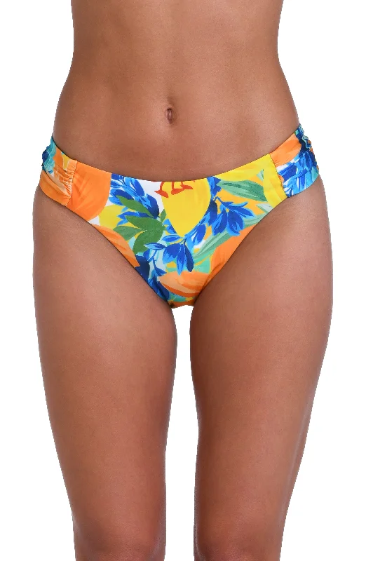 Sunshine 79 Summertime Vibes Side Shirred Hipster Bottom