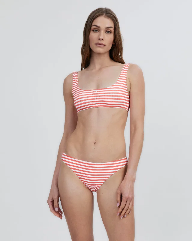 The Elle Ribbed Bikini Bottom