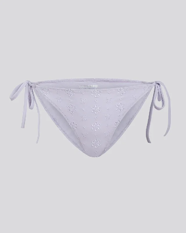 The Iris Eyelet Bikini Bottom