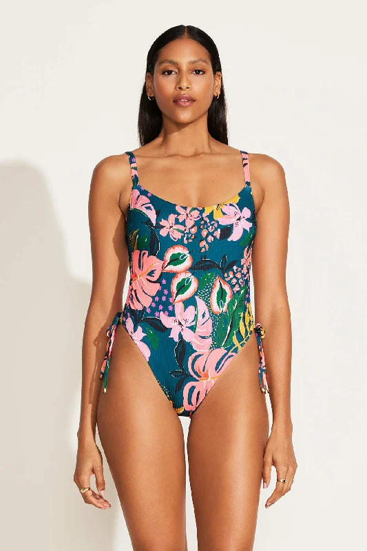 Gemma One Piece - Painted Jungle EcoRib BT