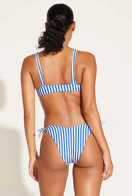 Lou Tie Side Bottom - Coastal Stripe Yarn Dye