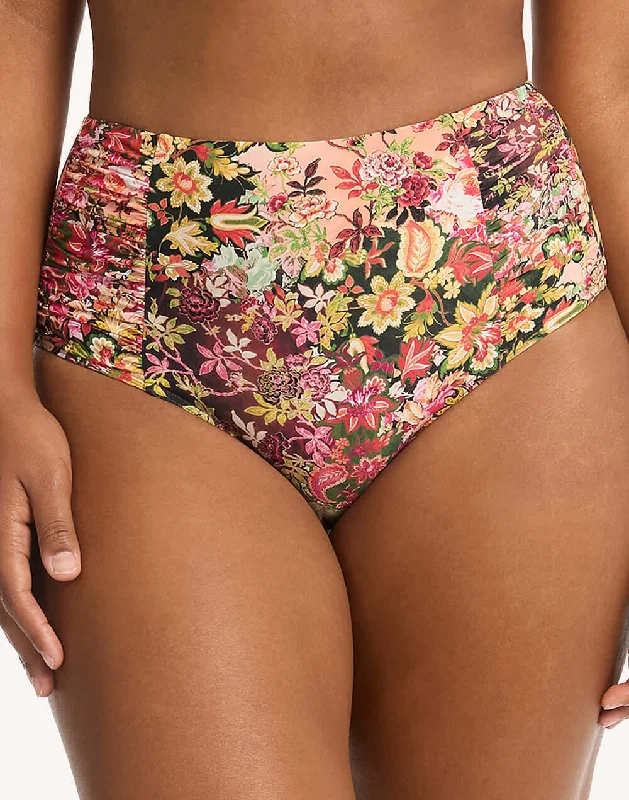 Wildflower High Waist Bikini Bottom