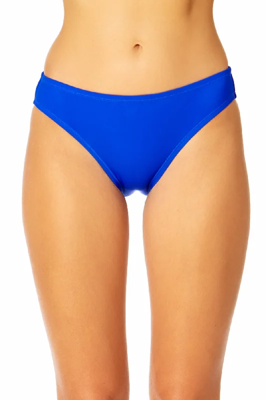 Women's Solid Basic Bikini Swim Bottom