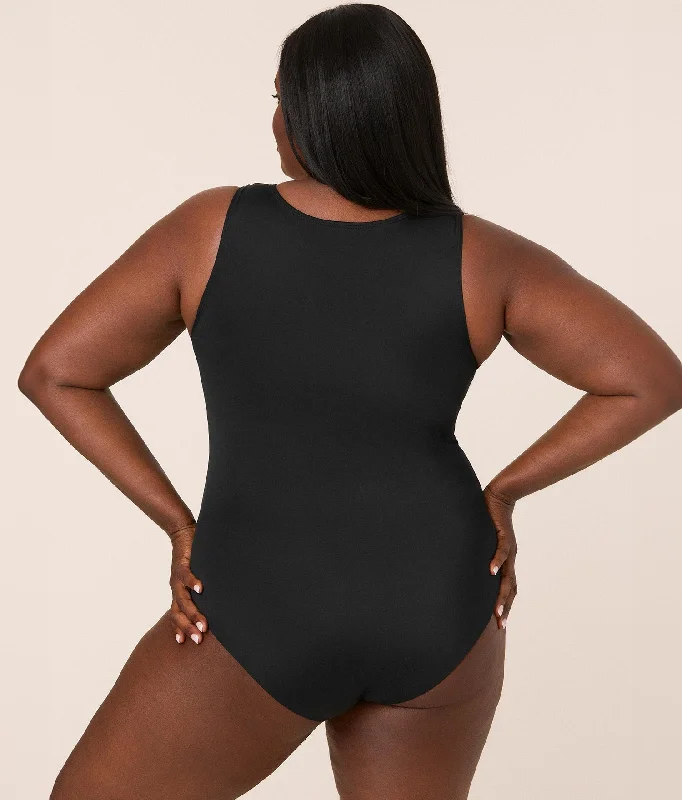 The Malibu One Piece - Flat - Black - Classic