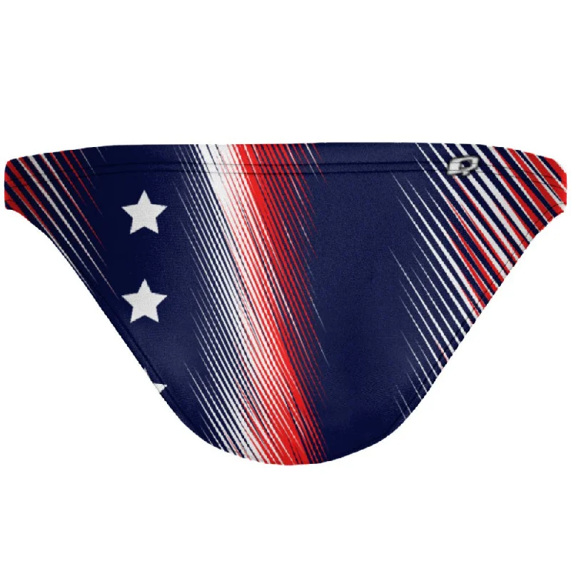 Honor Flag Tieback Bikini Bottom