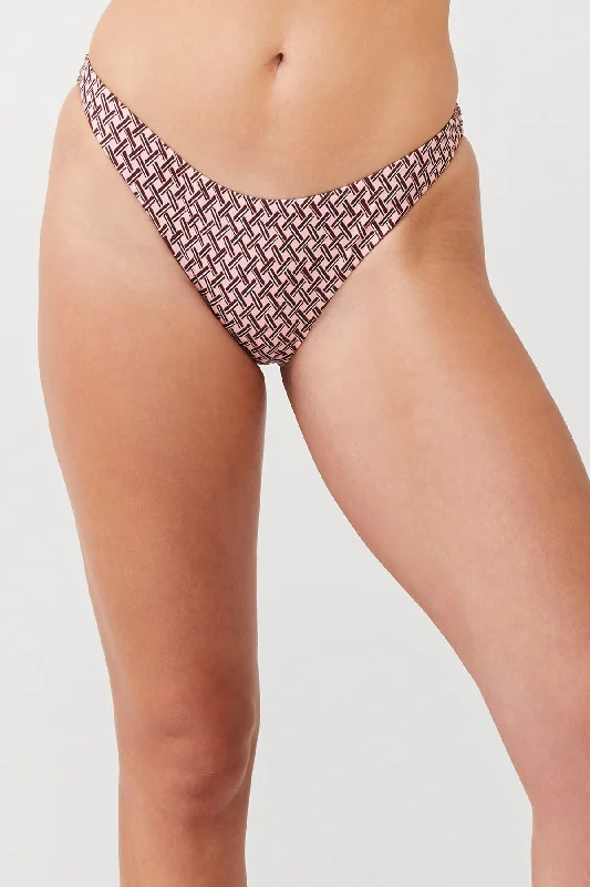 LUMA RETRO LUXURY HIGH LEG SEXY BIKINI BOTTOM