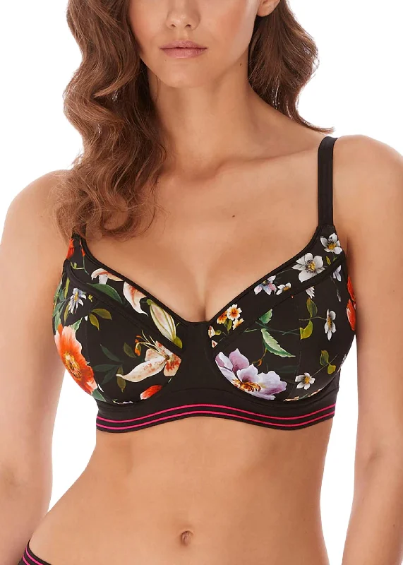 Club Envy Sweetheart Padded Bikini Top In Garden