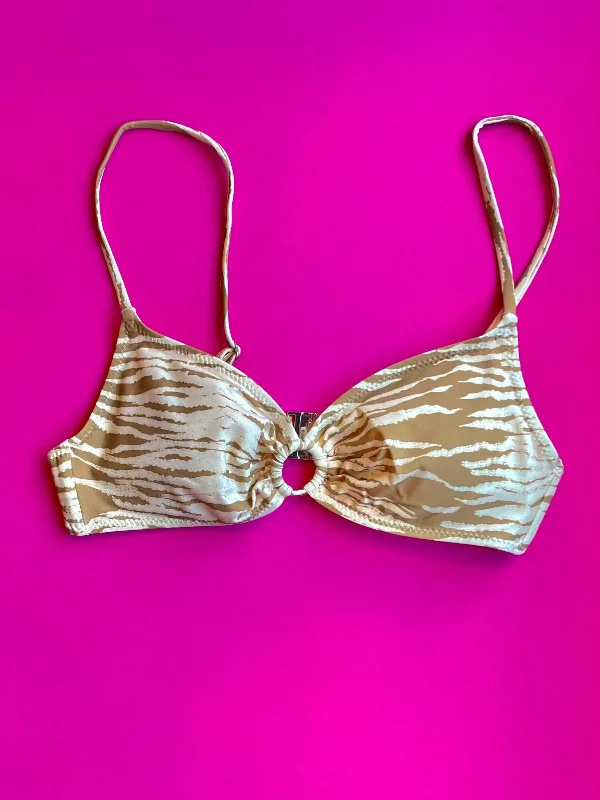 GANNI: O-ring Bikini Top - XS, XL