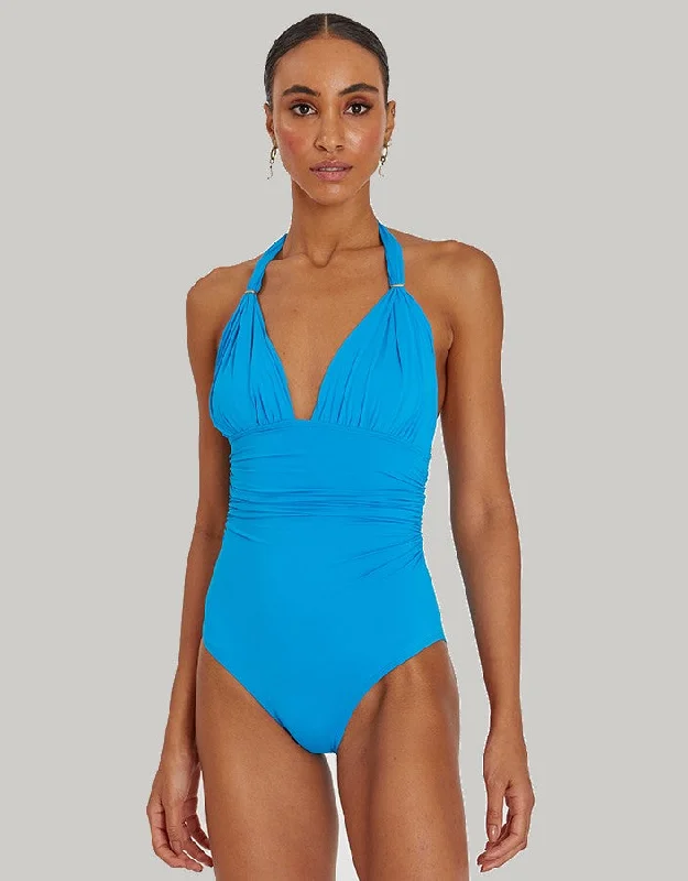 Adjustable Halter One Piece Atoll