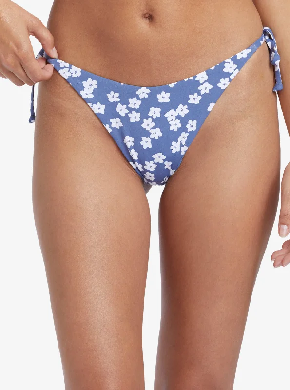 Palm Cruz Cheeky Bikini Bottoms - Bijou Blue Floral Delight