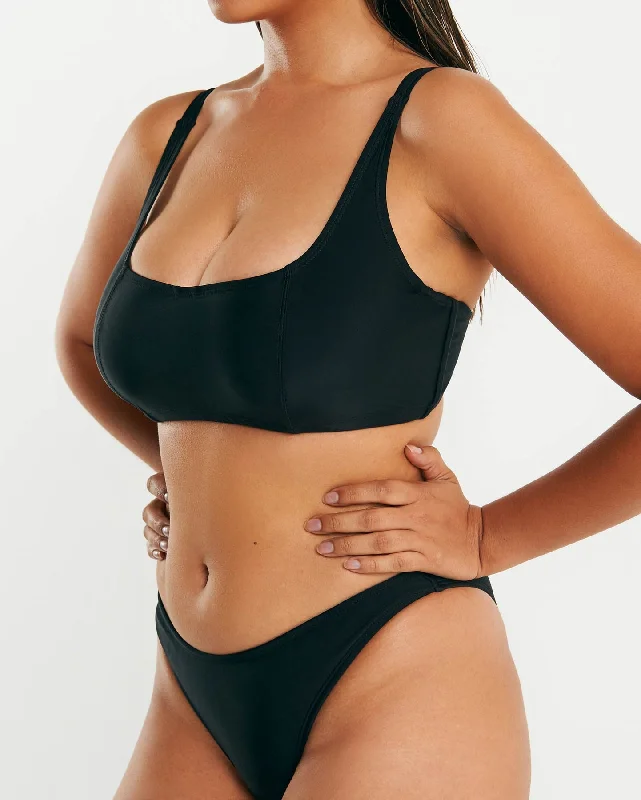 RAQ: Teri Bikini Top with Hidden Underwire - 34D/34E, Last One!