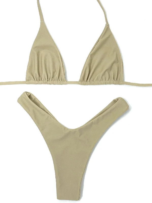 SKIN Y CUT BOTTOM - BEIGE